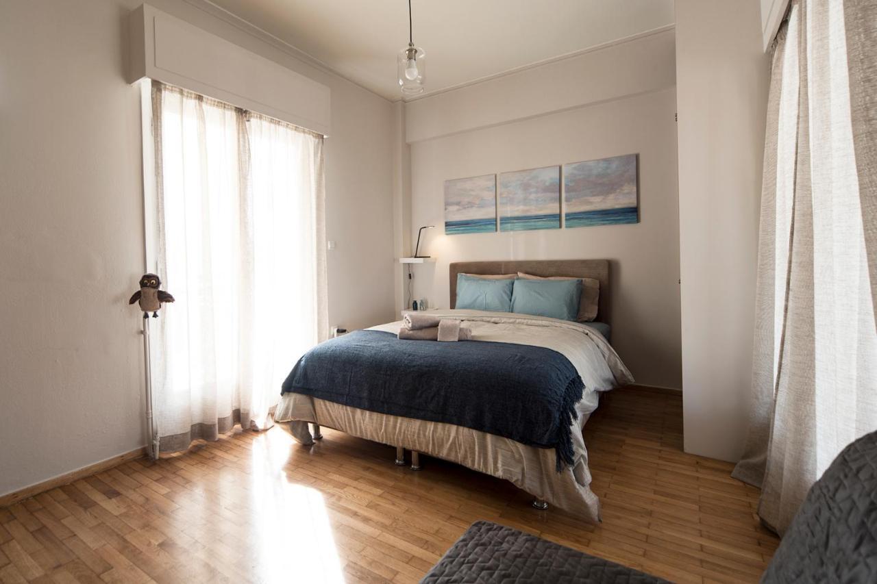 El Greco Bright, Airy Penthouse In Trendy Petralona Lägenhet Aten Exteriör bild