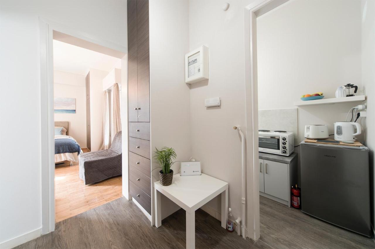 El Greco Bright, Airy Penthouse In Trendy Petralona Lägenhet Aten Exteriör bild