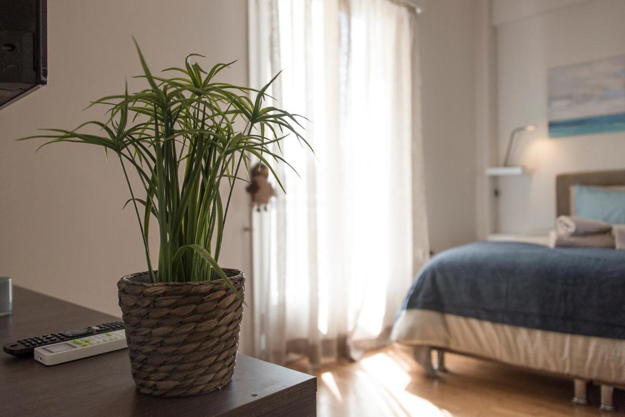 El Greco Bright, Airy Penthouse In Trendy Petralona Lägenhet Aten Exteriör bild